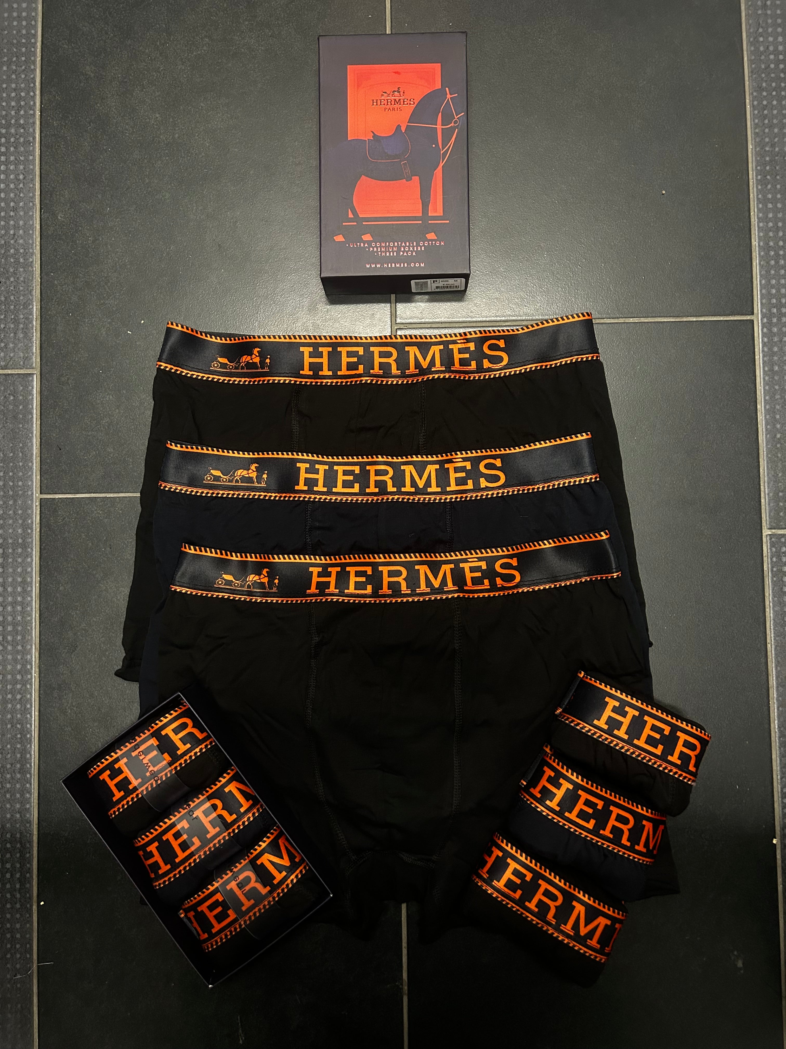 Hermes boxers 9 τεμάχιά ανδρικά - 414140