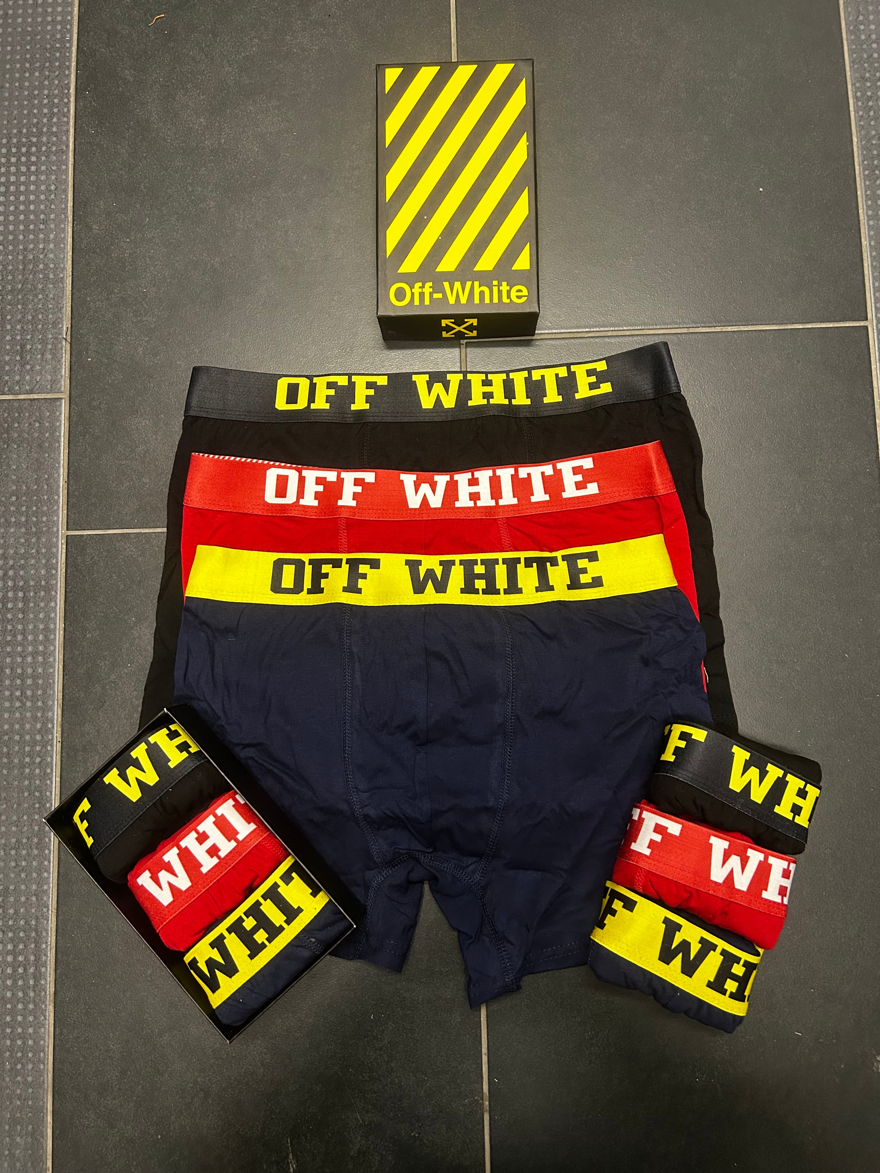 Off White boxers 9 τεμάχιά ανδρικά - 172522