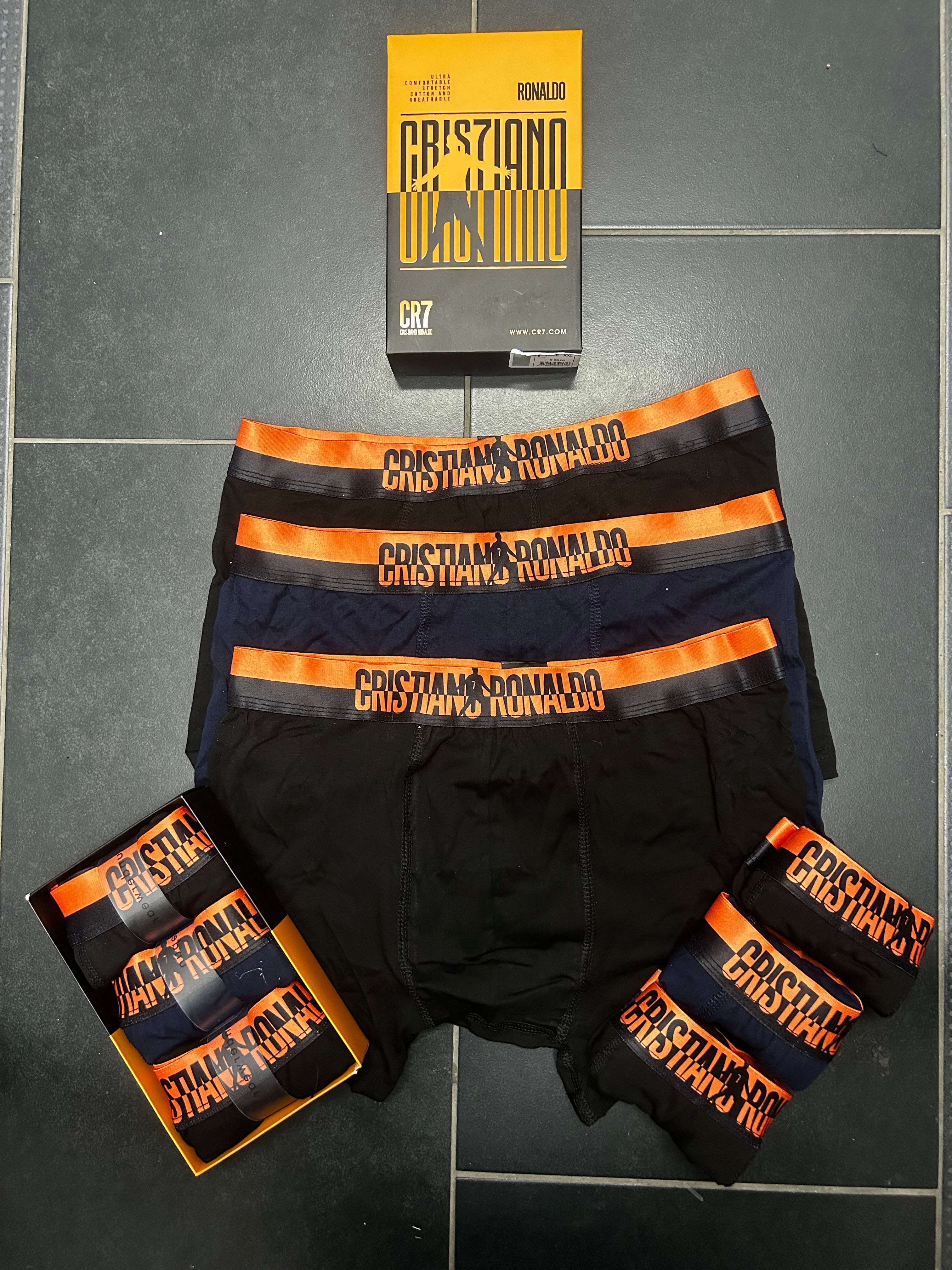 Christiano Ronaldo boxers 9 τεμάχιά ανδρικά - 777777